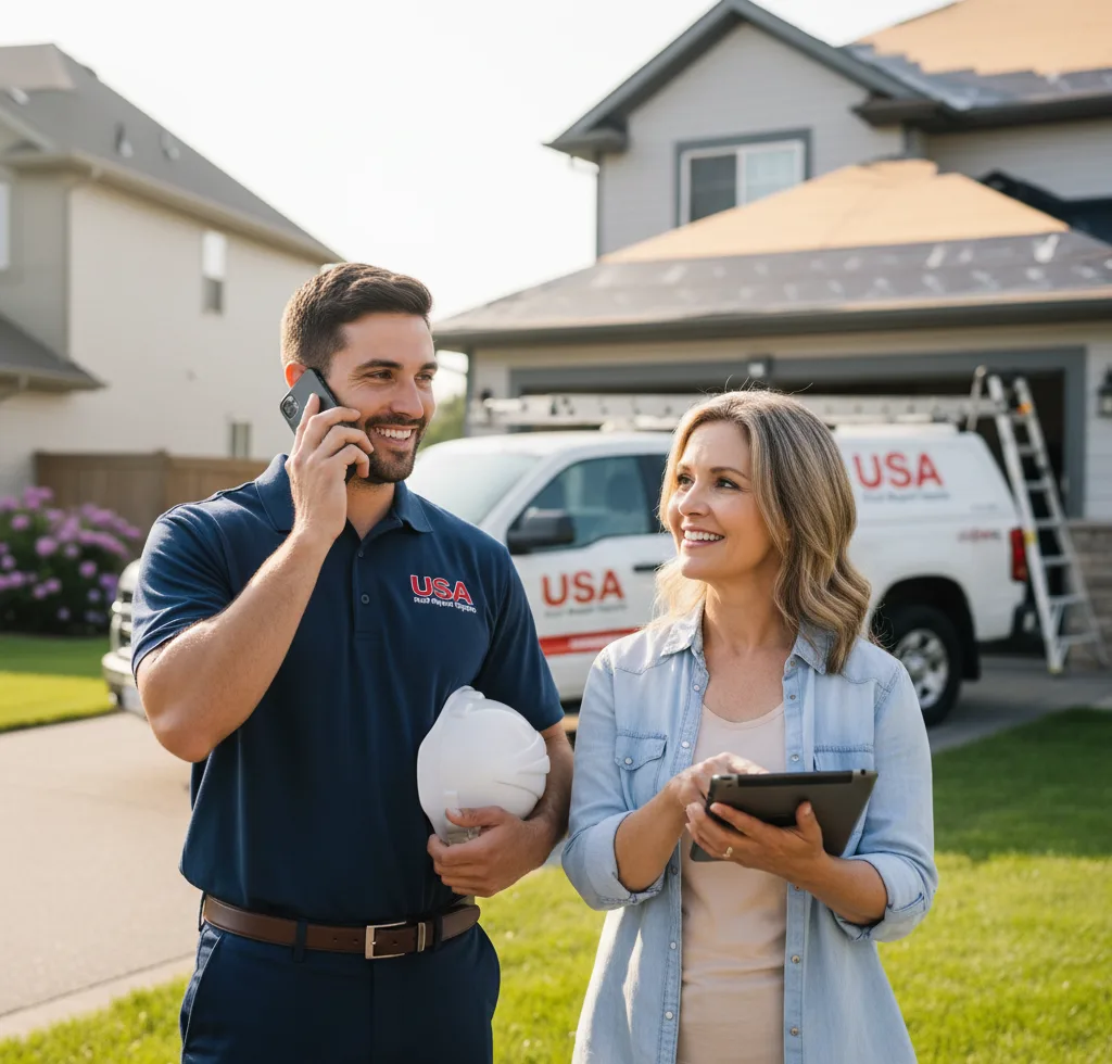 USA Roof Repair Experts customer support in Paulding